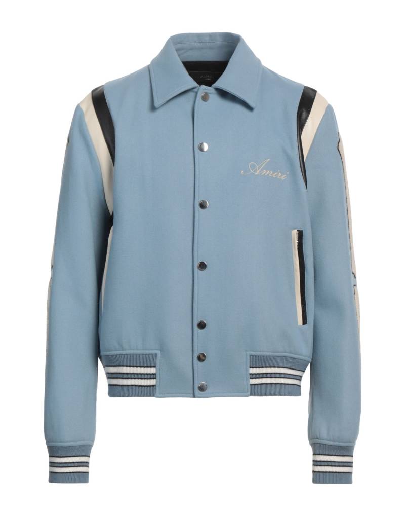 AMIRI Jacke & Anorak Herren Hellblau von AMIRI