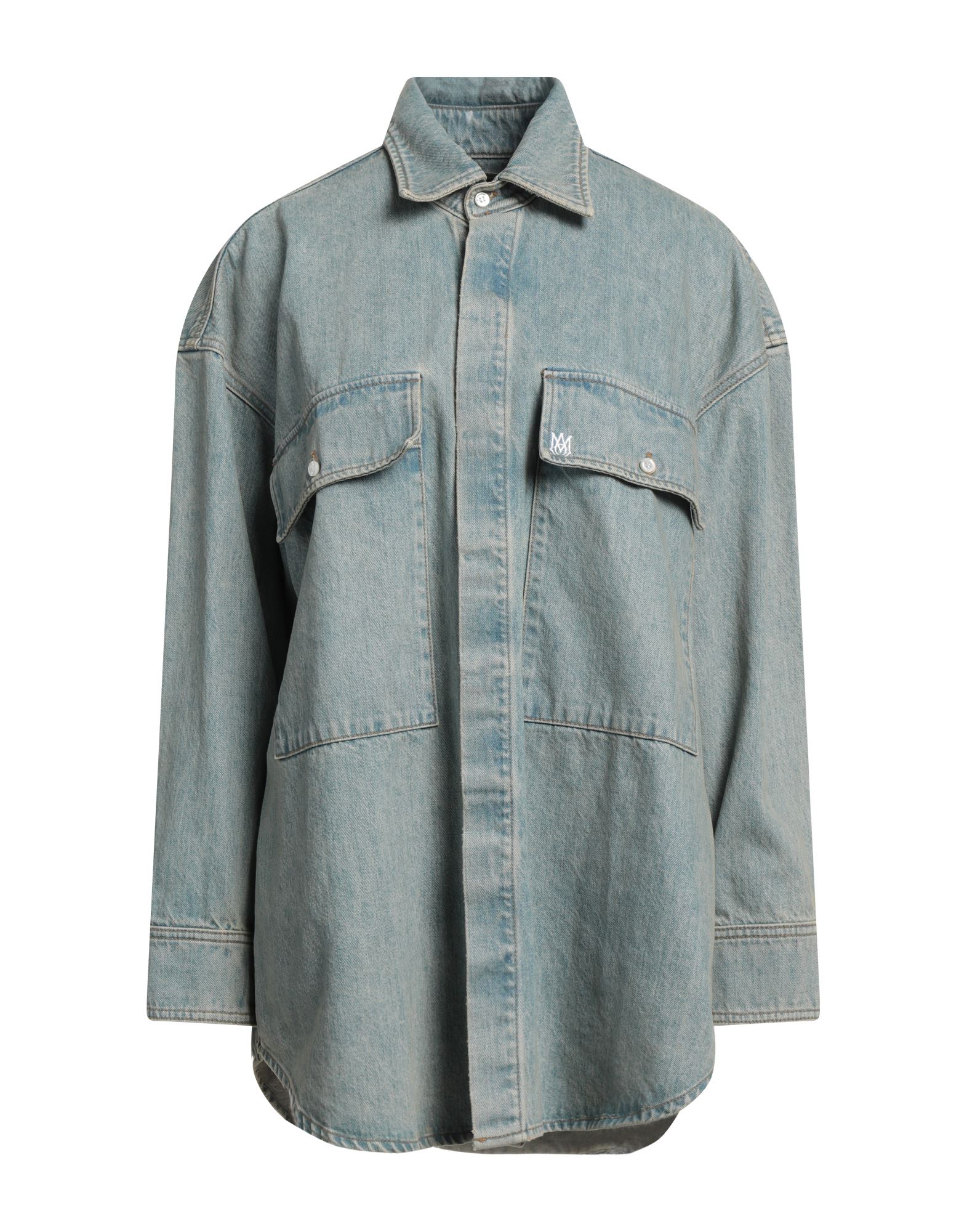 AMIRI Jeansjacke/-mantel Damen Blau AMIRI Jeansjacke/-mantel Damen Blau von AMIRI