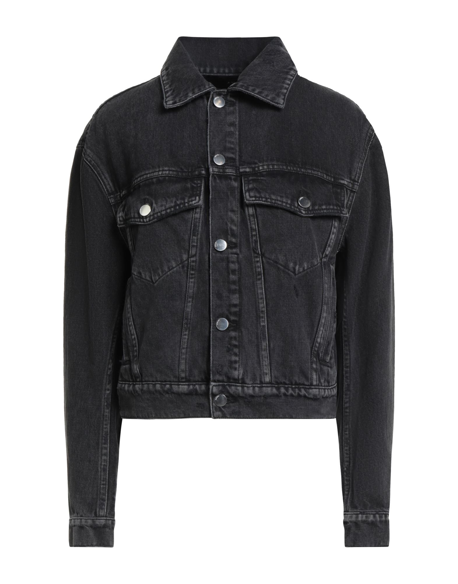 AMIRI Jeansjacke/-mantel Damen Schwarz von AMIRI
