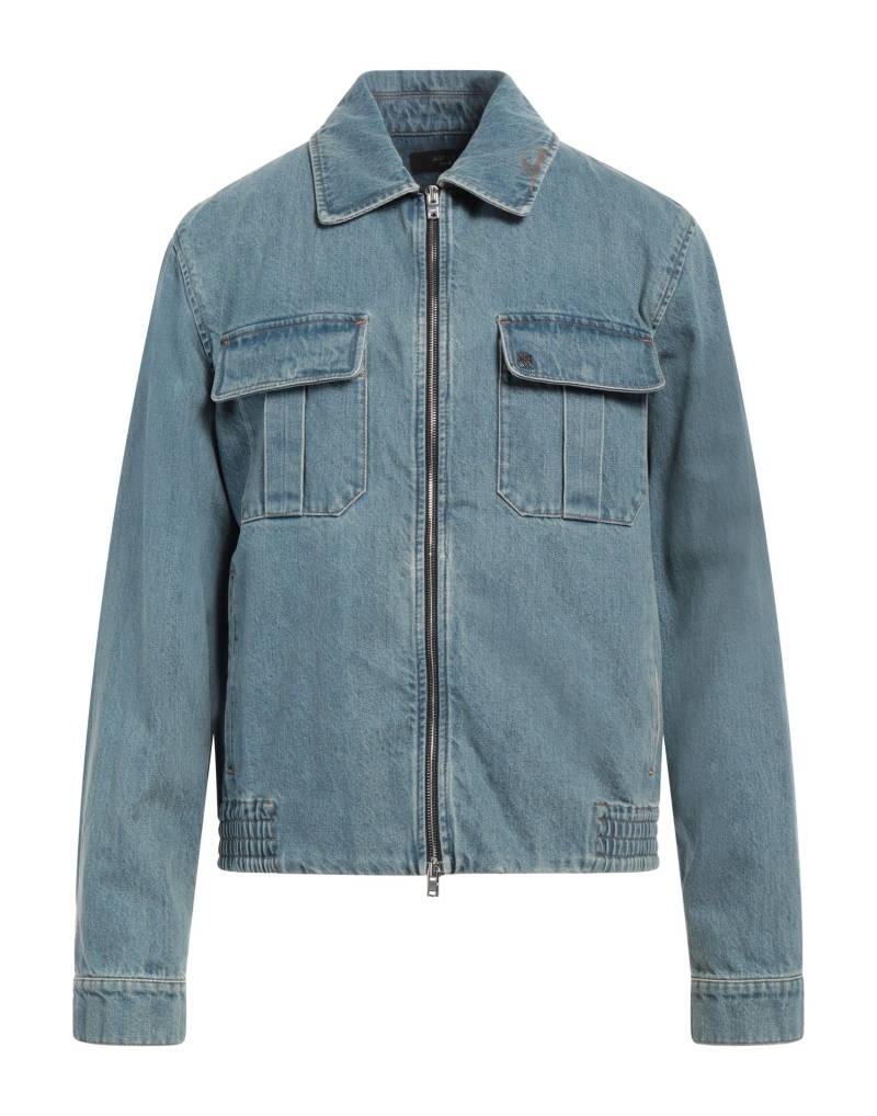 AMIRI Jeansjacke/-mantel Herren Blau von AMIRI