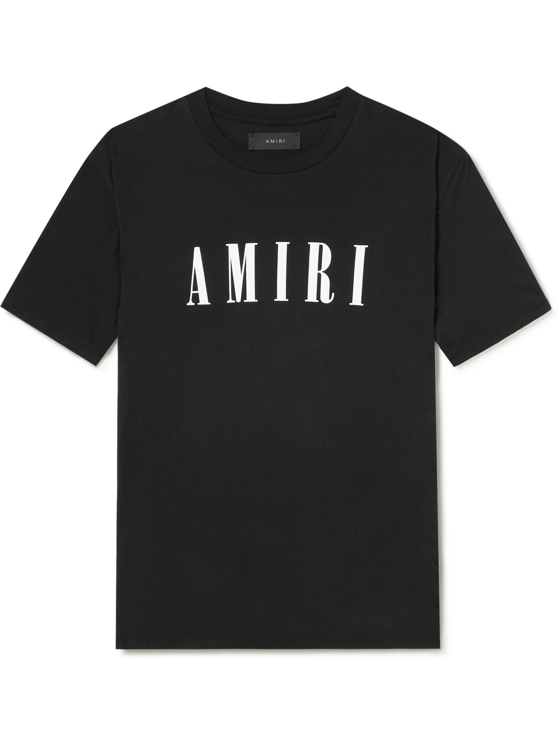 AMIRI - Logo-Appliquéd Cotton-Jersey T-Shirt - Men - Black - M von AMIRI