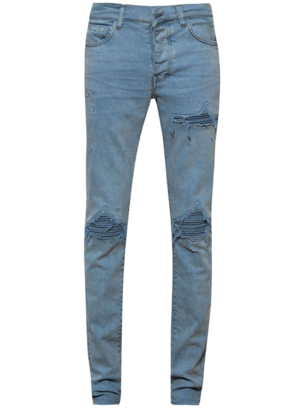 AMIRI MX1 Jeans mit Mesh-Verzierung - Blau von AMIRI