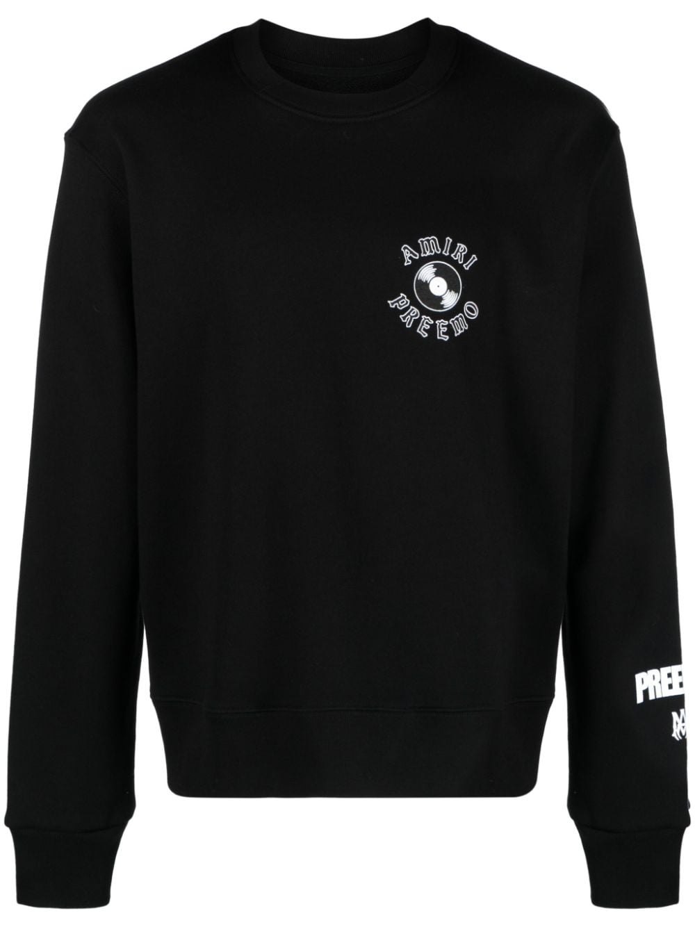 AMIRI Premier Record Sweatshirt - Schwarz von AMIRI