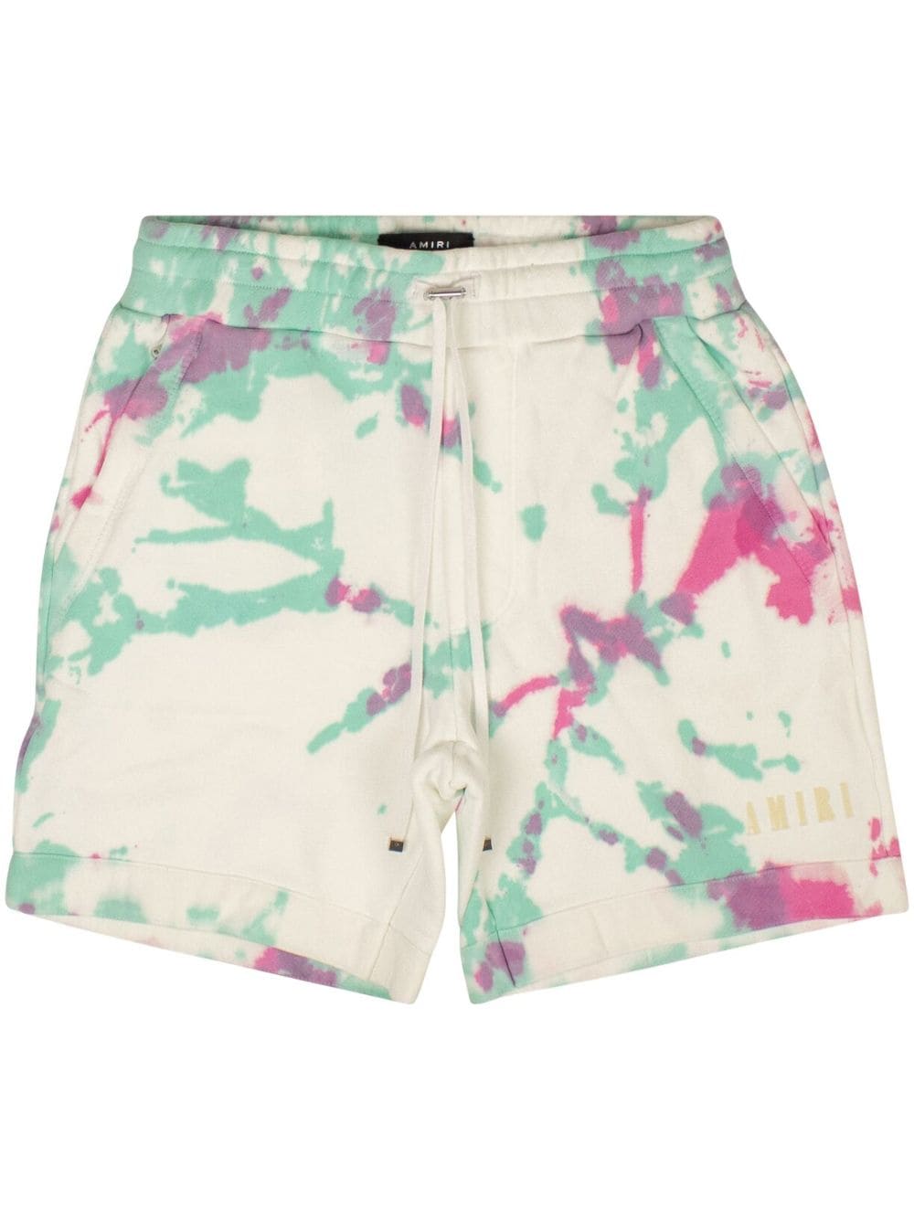 AMIRI Shorts mit Batik-Print - Weiß von AMIRI