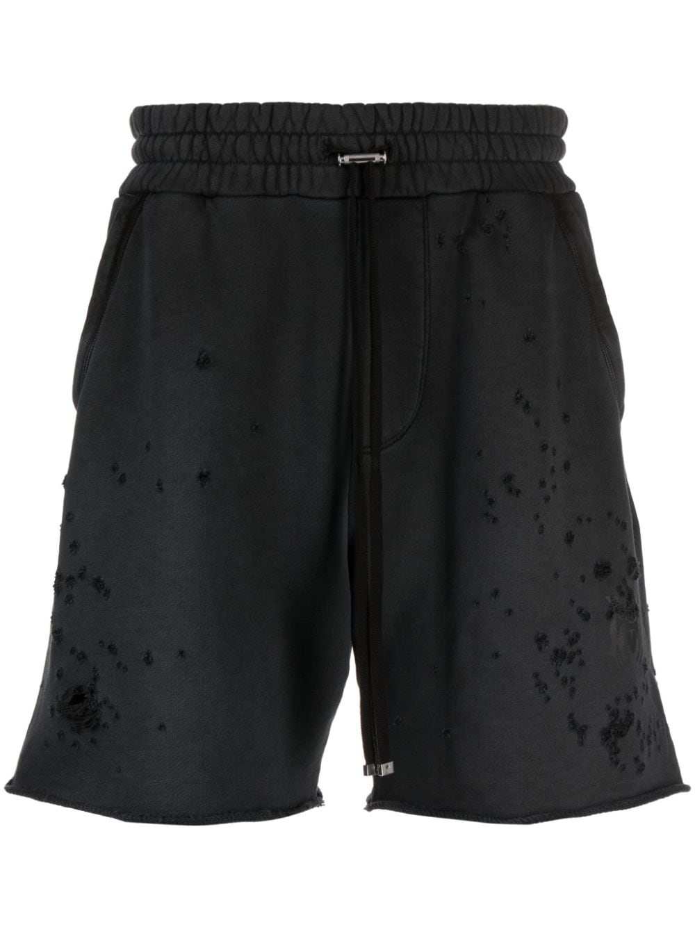 AMIRI Shotgun Shorts im Distressed-Look - Schwarz von AMIRI