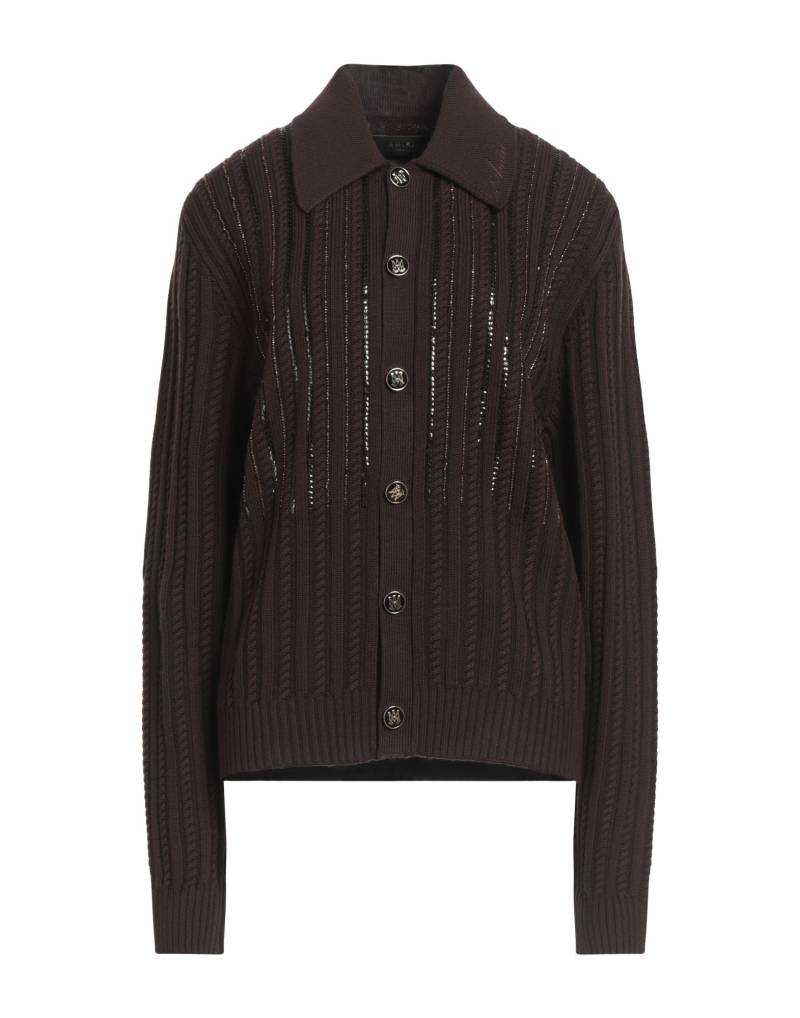 AMIRI Strickjacke Damen Dunkelbraun von AMIRI