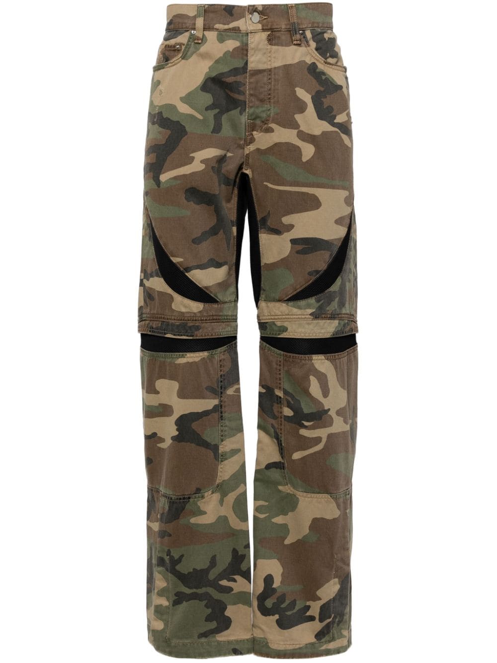 AMIRI Jeans mit Camouflage-Print - Grün von AMIRI