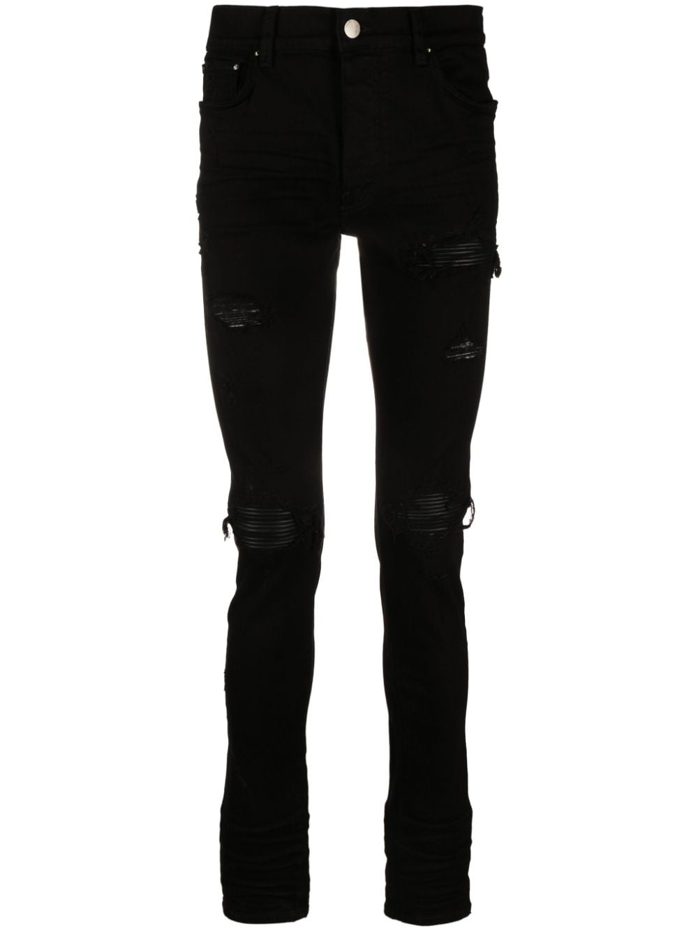 AMIRI Skinny-Jeans in Distressed-Optik - Schwarz von AMIRI