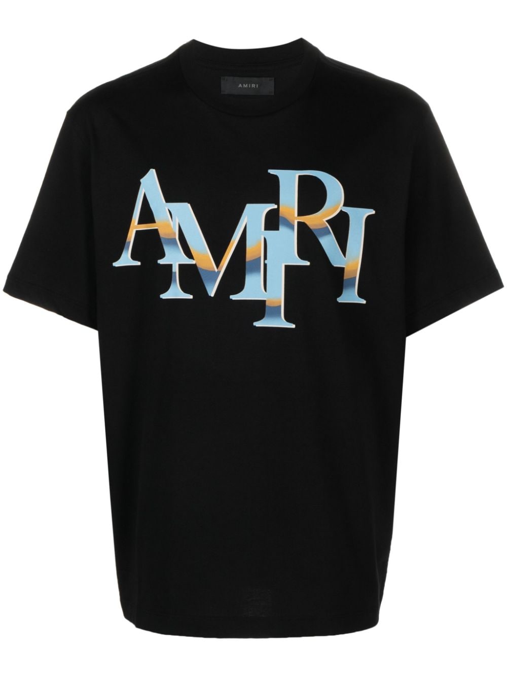 AMIRI T-Shirt mit Logo-Print - Schwarz von AMIRI