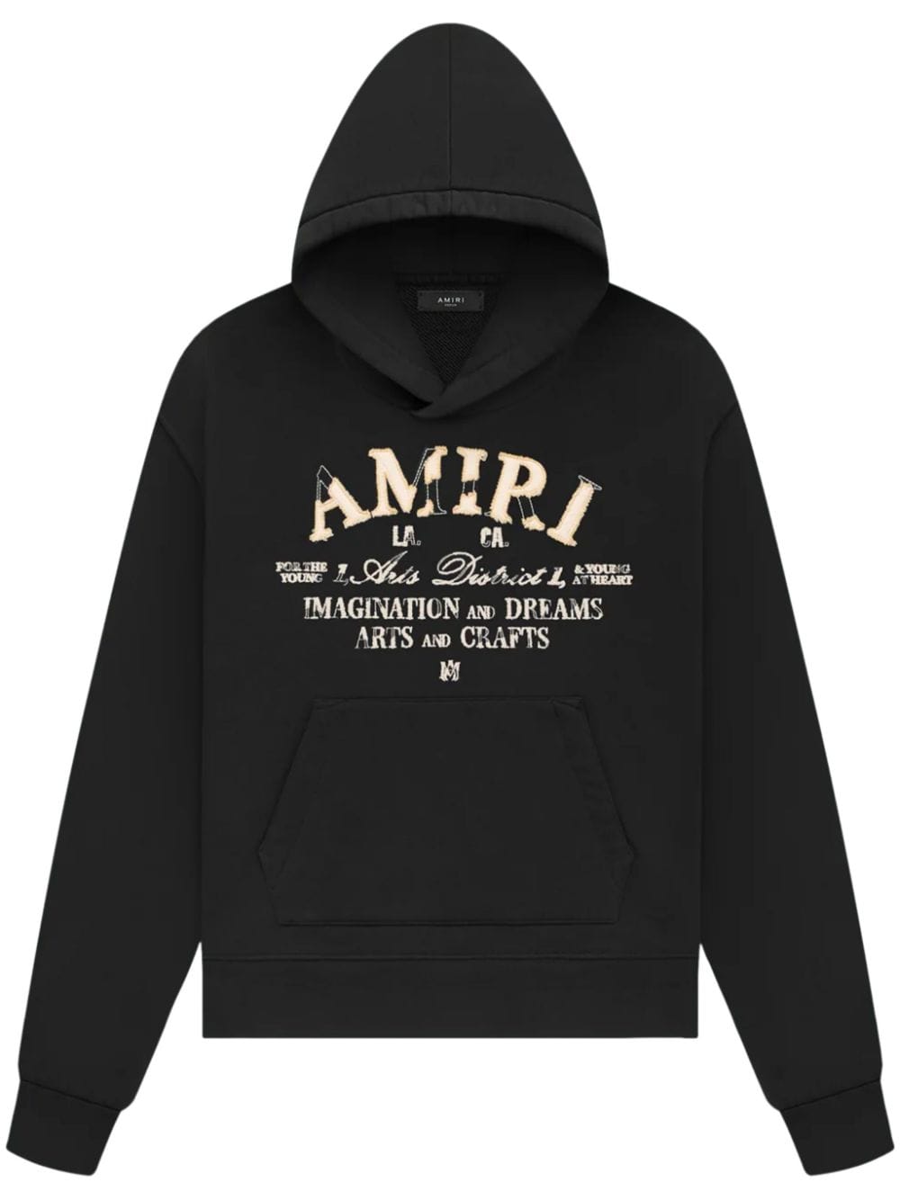 AMIRI Hoodie mit Logo-Print - Schwarz von AMIRI