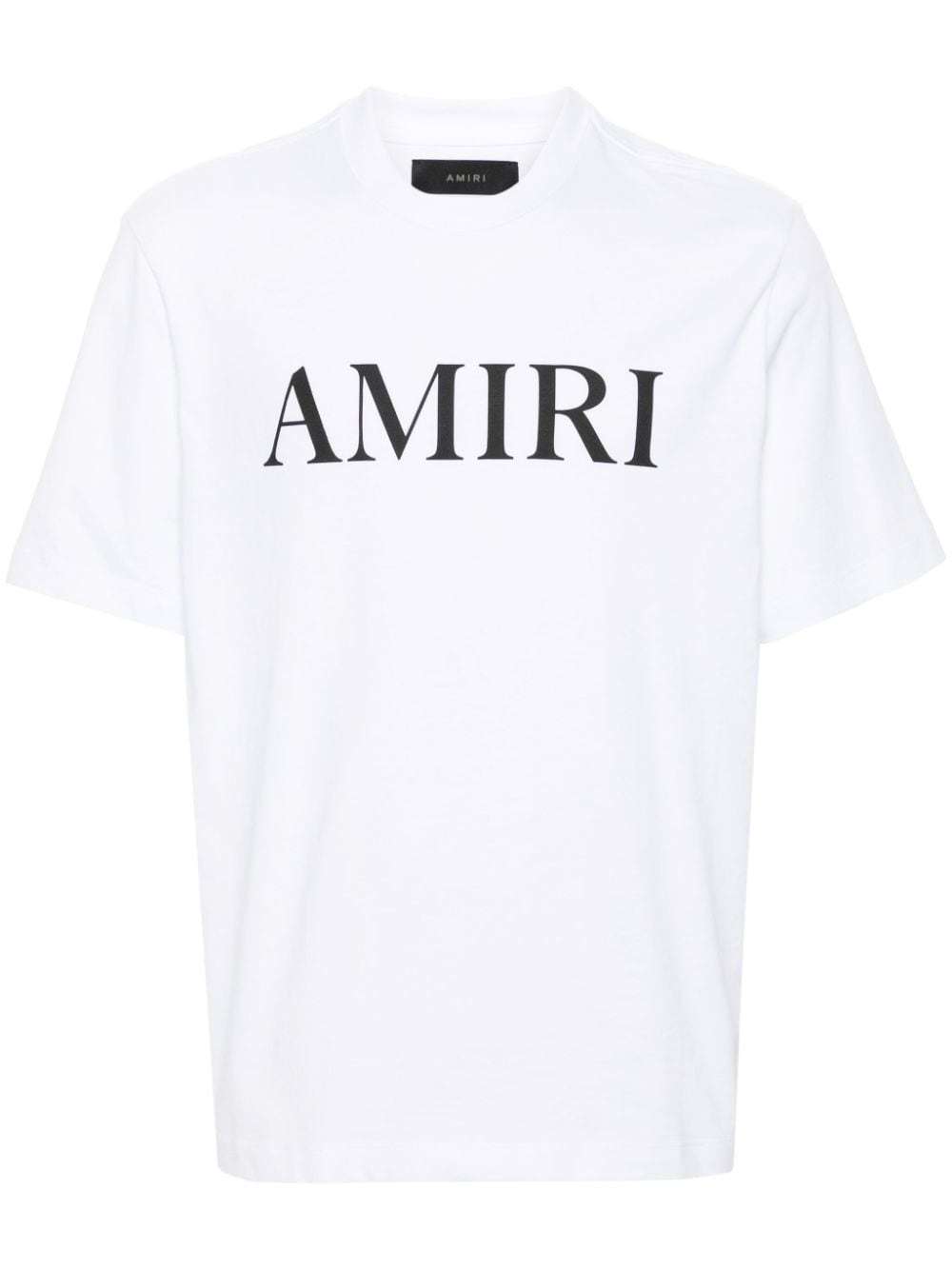 AMIRI T-Shirt mit gummiertem Logo - Weiß von AMIRI