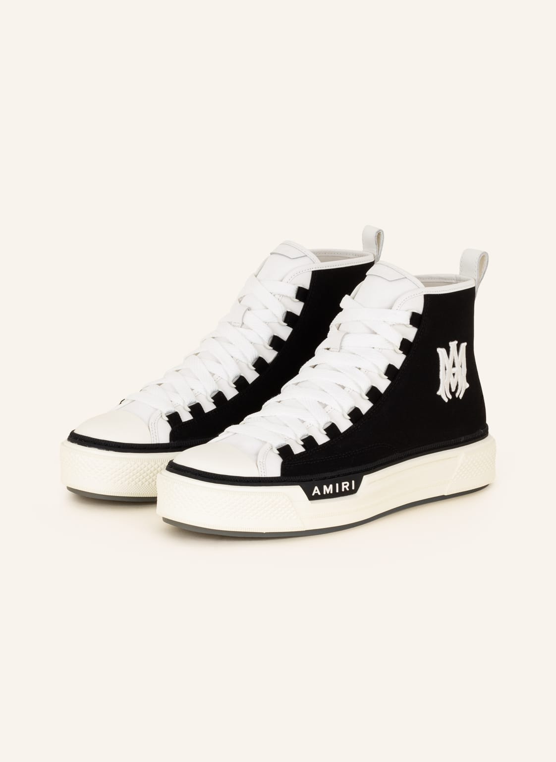 Amiri Hightop-Sneaker Court schwarz von AMIRI