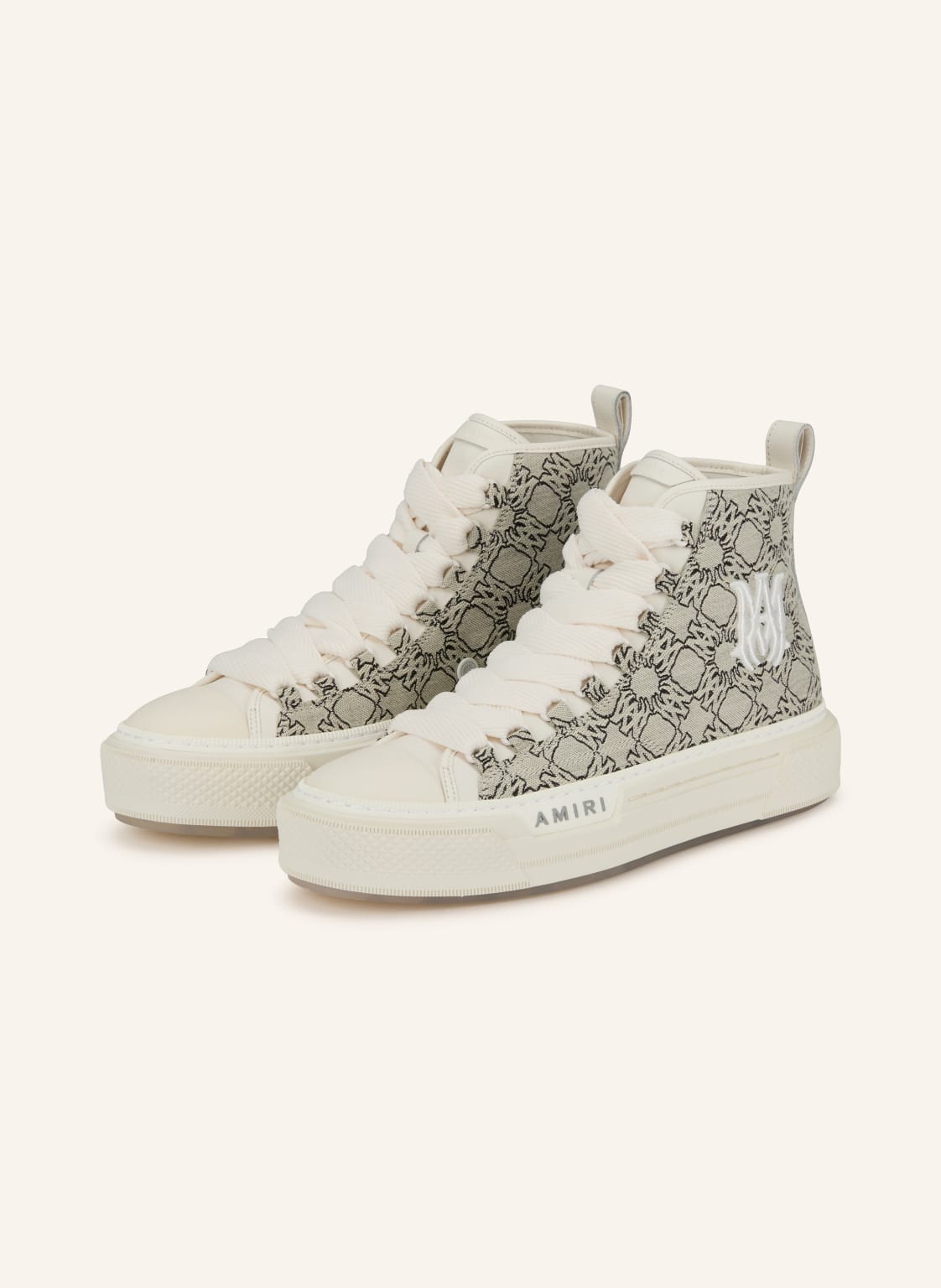 Amiri Hightop-Sneaker Ma Quad Court Hi grau von AMIRI