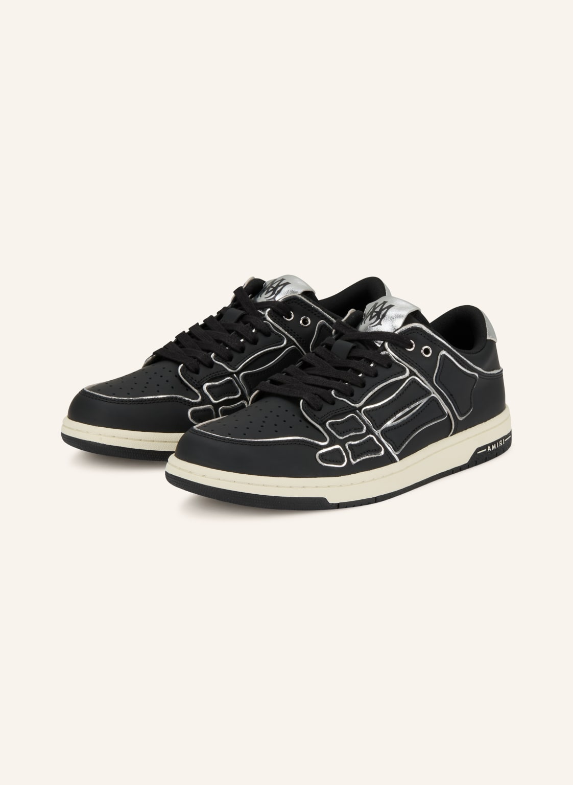 Amiri Sneaker Skel Top Low schwarz von AMIRI