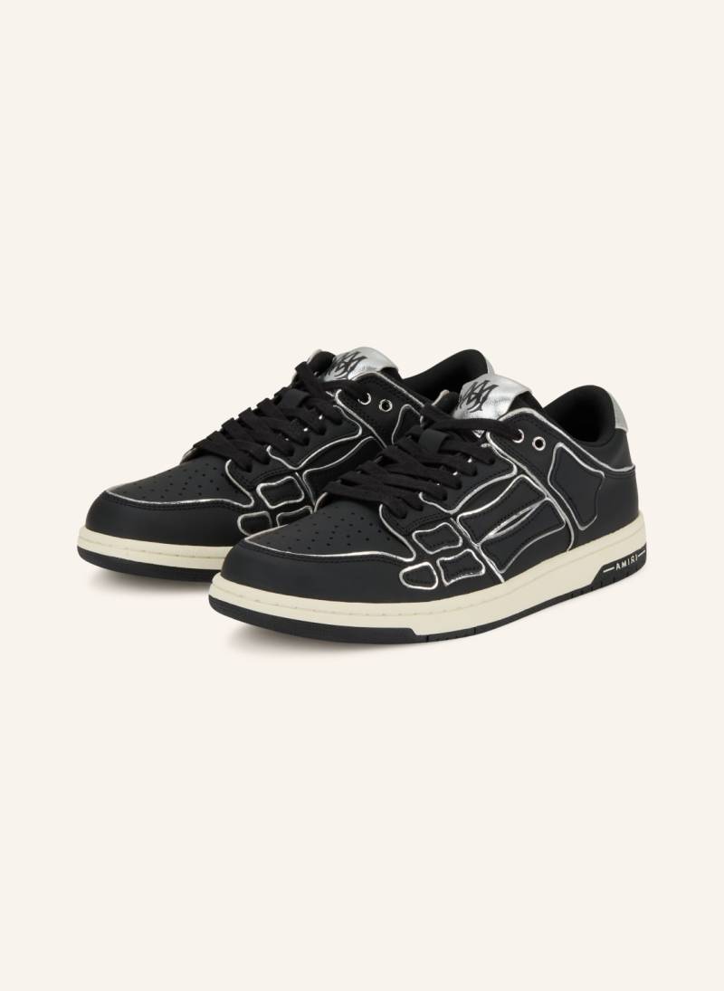 Amiri Sneaker Skel Top Low schwarz von AMIRI