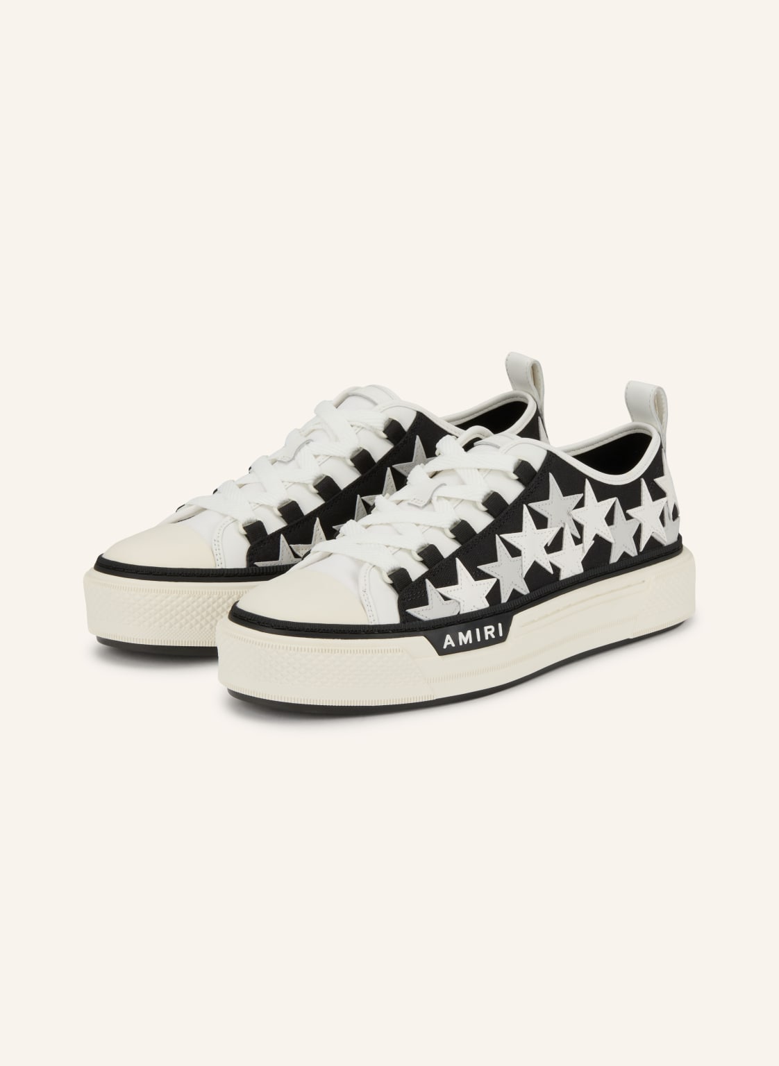 Amiri Sneaker Stars Court Low schwarz von AMIRI