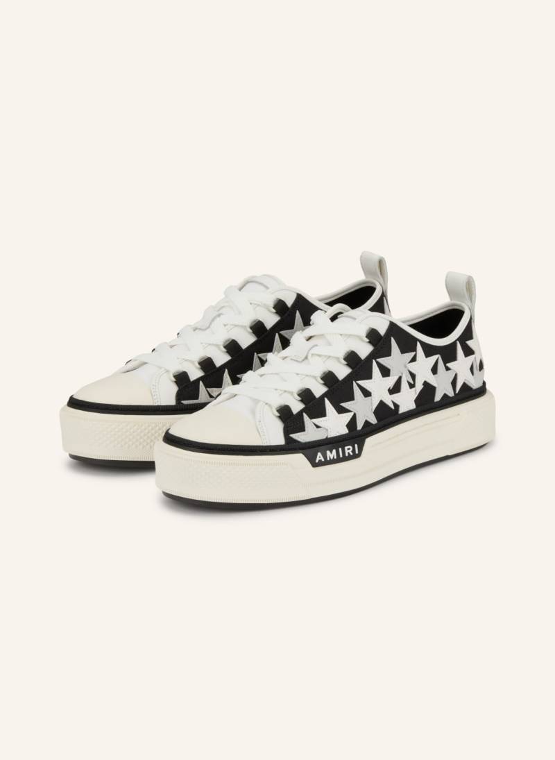 Amiri Sneaker Stars Court Low schwarz von AMIRI