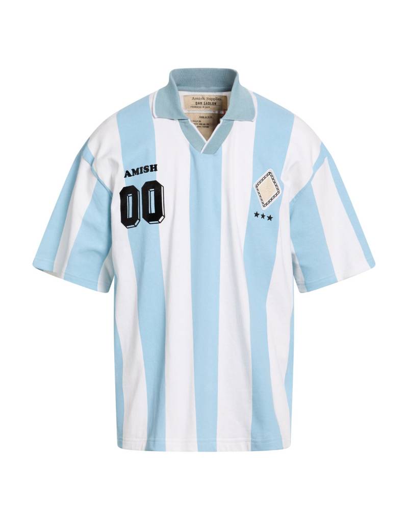 AMISH SUPPLIES Poloshirt Herren Himmelblau von AMISH SUPPLIES