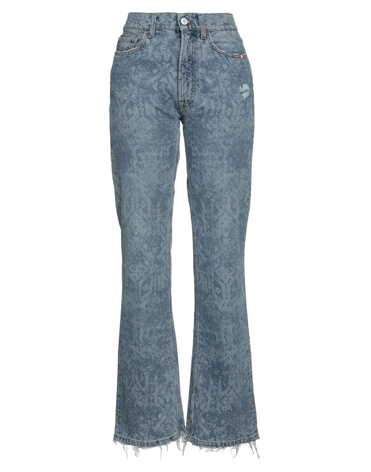 AMISH Jeanshose Damen Blau von AMISH