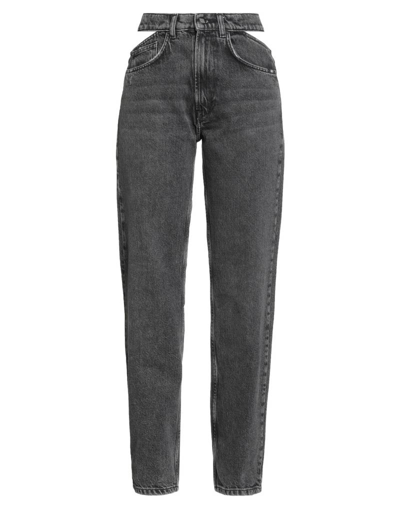 AMISH Jeanshose Damen Schwarz von AMISH