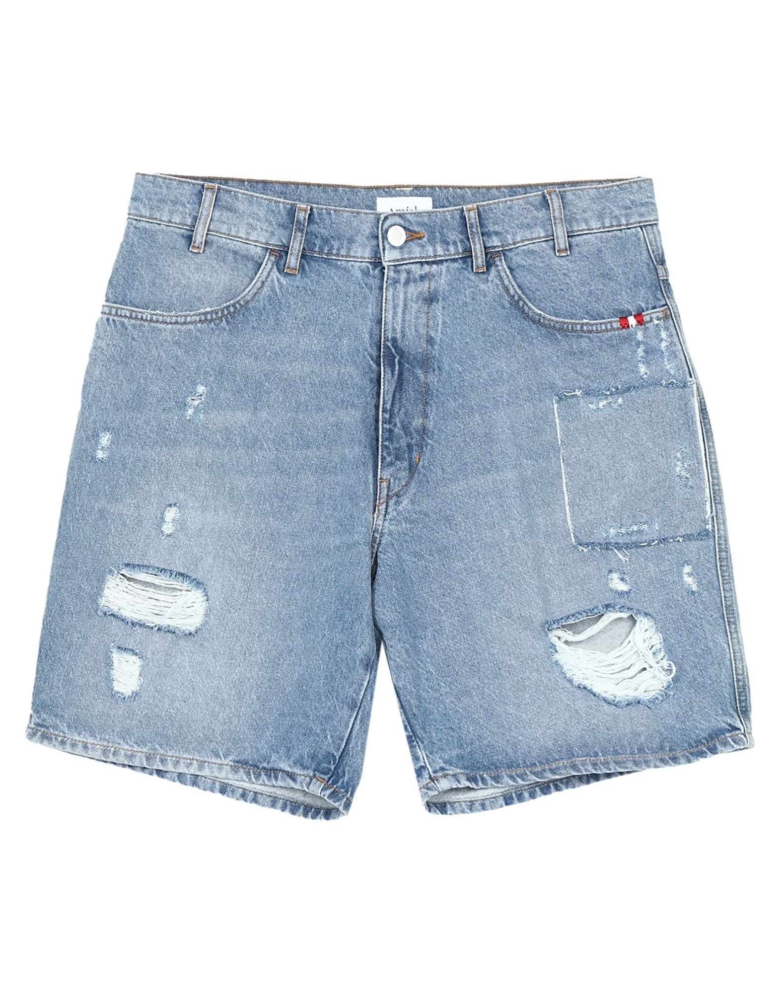 AMISH Jeansshorts Herren Blau von AMISH