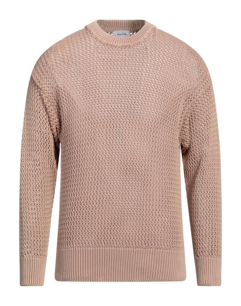 AMISH SUPPLIES Pullover Herren Sand von AMISH SUPPLIES