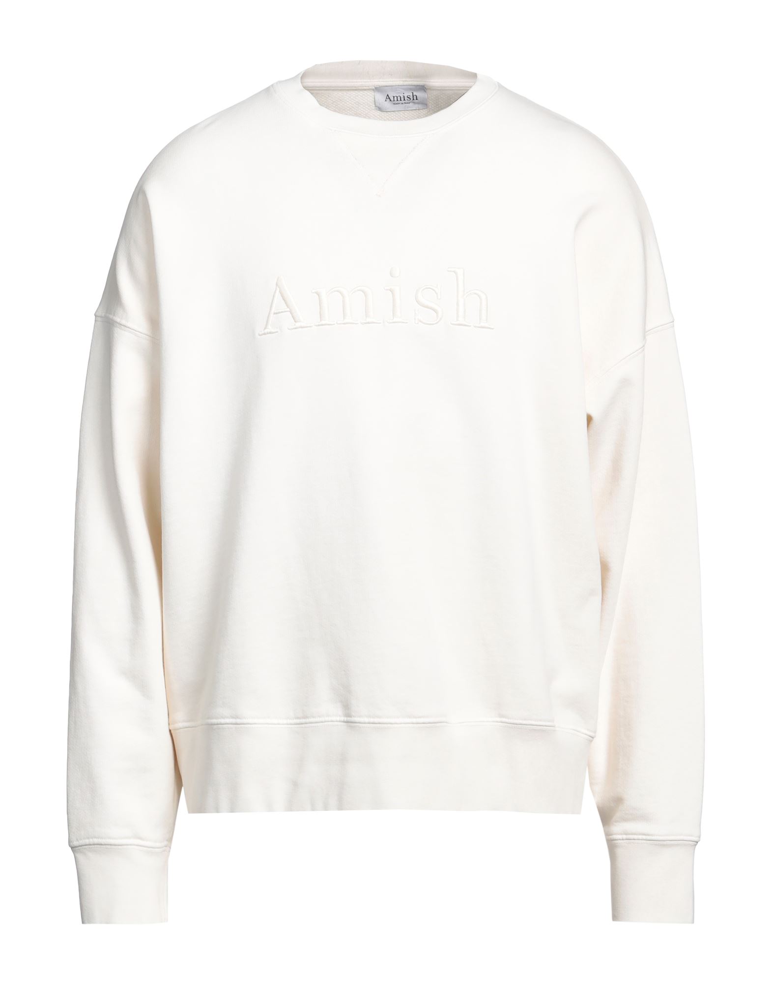 AMISH Sweatshirt Herren Elfenbein von AMISH