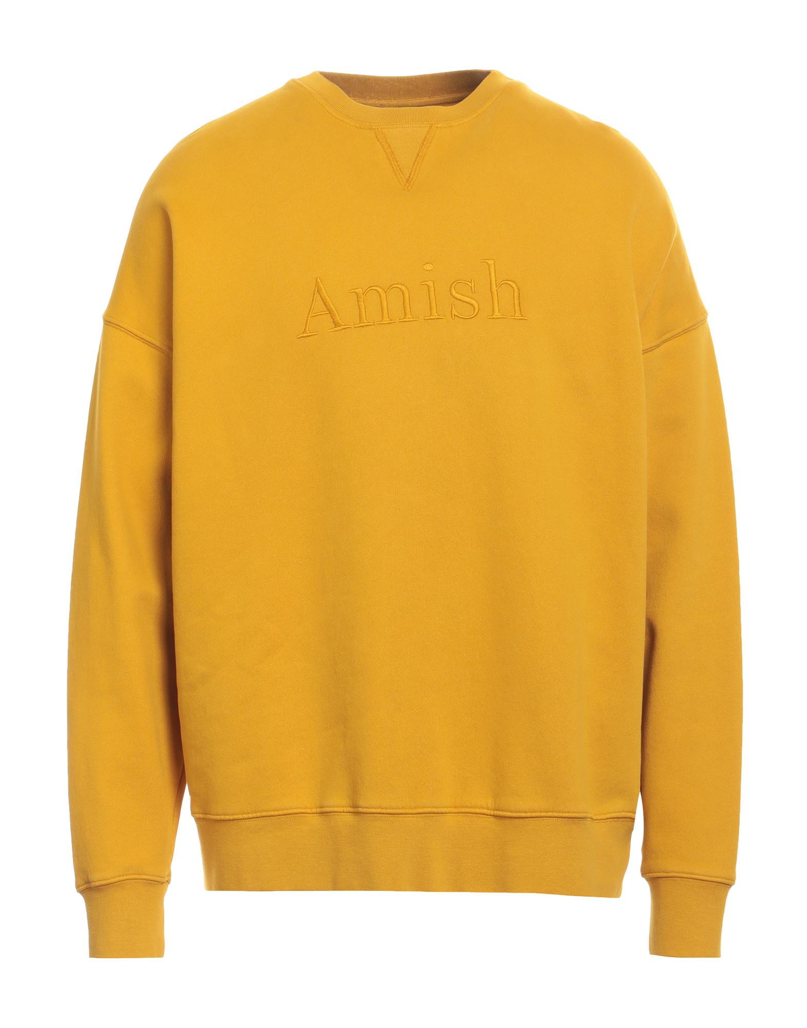 AMISH Sweatshirt Herren Ocker von AMISH