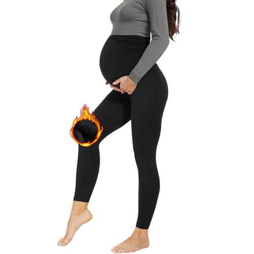 AMIYOYO Damen Umstandsleggings High Waist Schwangerschaftsleggings Blickdicht Umstandshose Freizeithose Stretch Umstandsmode für Schwangere Lang AMIYOYO Damen Umstandsleggings High Waist Schwangerschaftsleggings Blickdicht Umstandshose Freizeithose Stretch Umstandsmode für Schwangere Lang von AMIYOYO