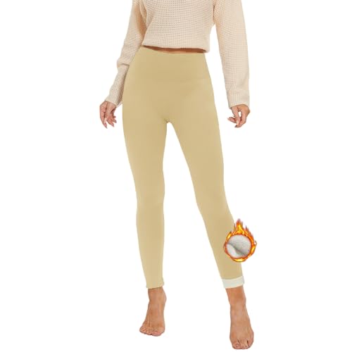 AMIYOYO Thermo Leggings Damen Gefüttert Leggings Fleece Thermohose Verdickte Plüsch Leggins Blickdicht Samt Thermounterwäsche Warm Strumpfhose Winter AMIYOYO Thermo Leggings Damen Gefüttert Leggings Fleece Thermohose Verdickte Plüsch Leggins Blickdicht Samt Thermounterwäsche Warm Strumpfhose Winter von AMIYOYO