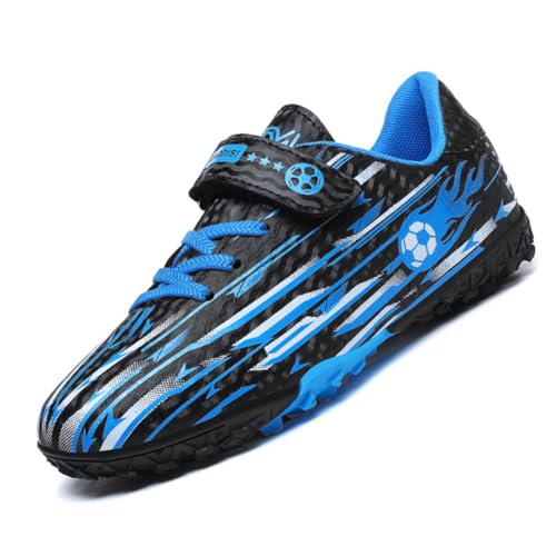 AMLCWZ Fußballschuhe Jungen Kinder Halle Trainingsschuhe Mädchen Sportliche Fußballschuh Turf Football Schuhe Unisex Kids Fussballschuhe von AMLCWZ