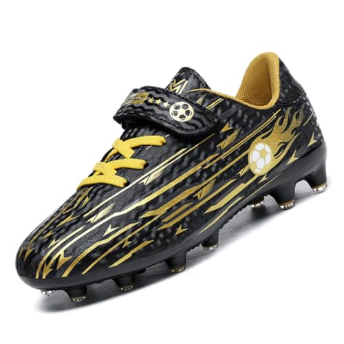 AMLCWZ Fußballschuhe Jungen Kinder Halle Trainingsschuhe Mädchen Sportliche Fußballschuh Turf Football Schuhe Unisex Kids Fussballschuhe von AMLCWZ