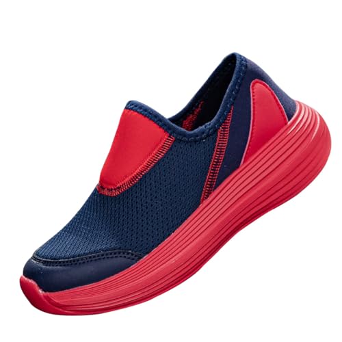 AMLCWZ Hallenschuhe Turnschuhe Mädchen Kinder Schuhe FüR MäDchen Und Jungs Slip On Laufschuhe Leicht Tennisschuhe Outdoor Fitness Sneaker AMLCWZ Hallenschuhe Turnschuhe Mädchen Kinder Schuhe FüR MäDchen Und Jungs Slip On Laufschuhe Leicht Tennisschuhe Outdoor Fitness Sneaker von AMLCWZ