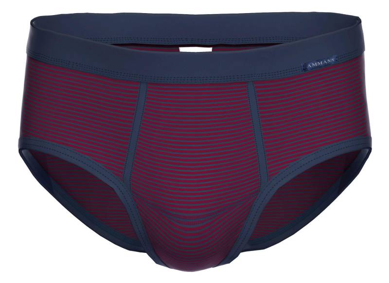 AMMANN - 131 Feinripp Slip m. Eingriff sortiert dunkelblau - Gr. - 8 von AMMANN