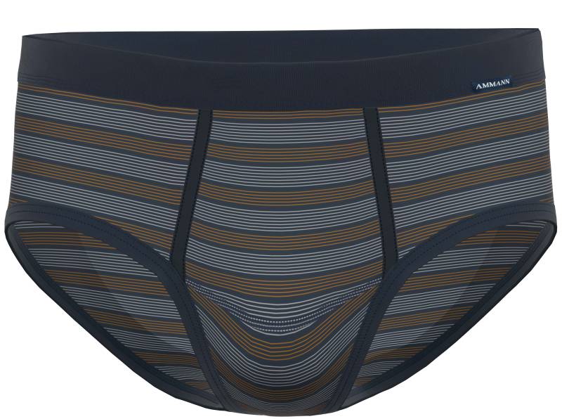 AMMANN - 133 Feinripp Slip m.E sortiert PES dunkelblau - Gr. - 9 von AMMANN