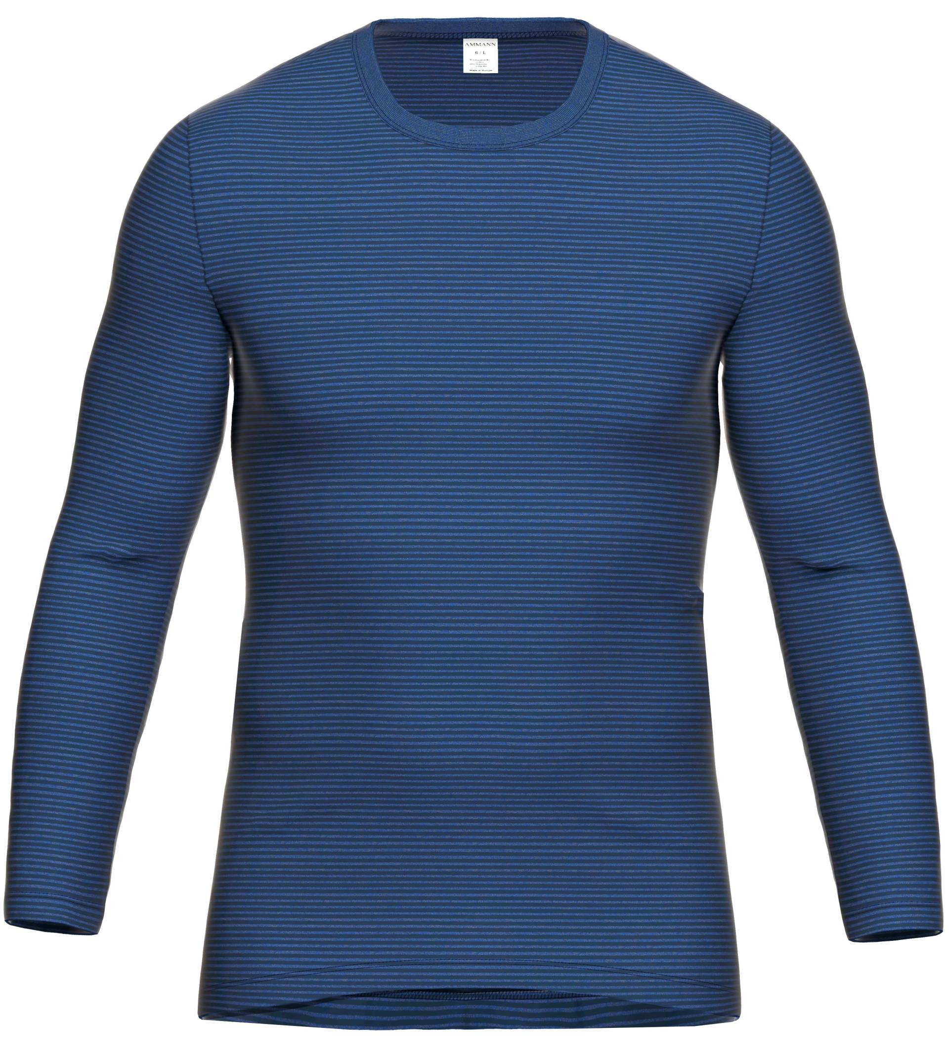 AMMANN - 170 Jeans Shirt 1/1 Arm dunkelblau - Gr. - 6 von AMMANN