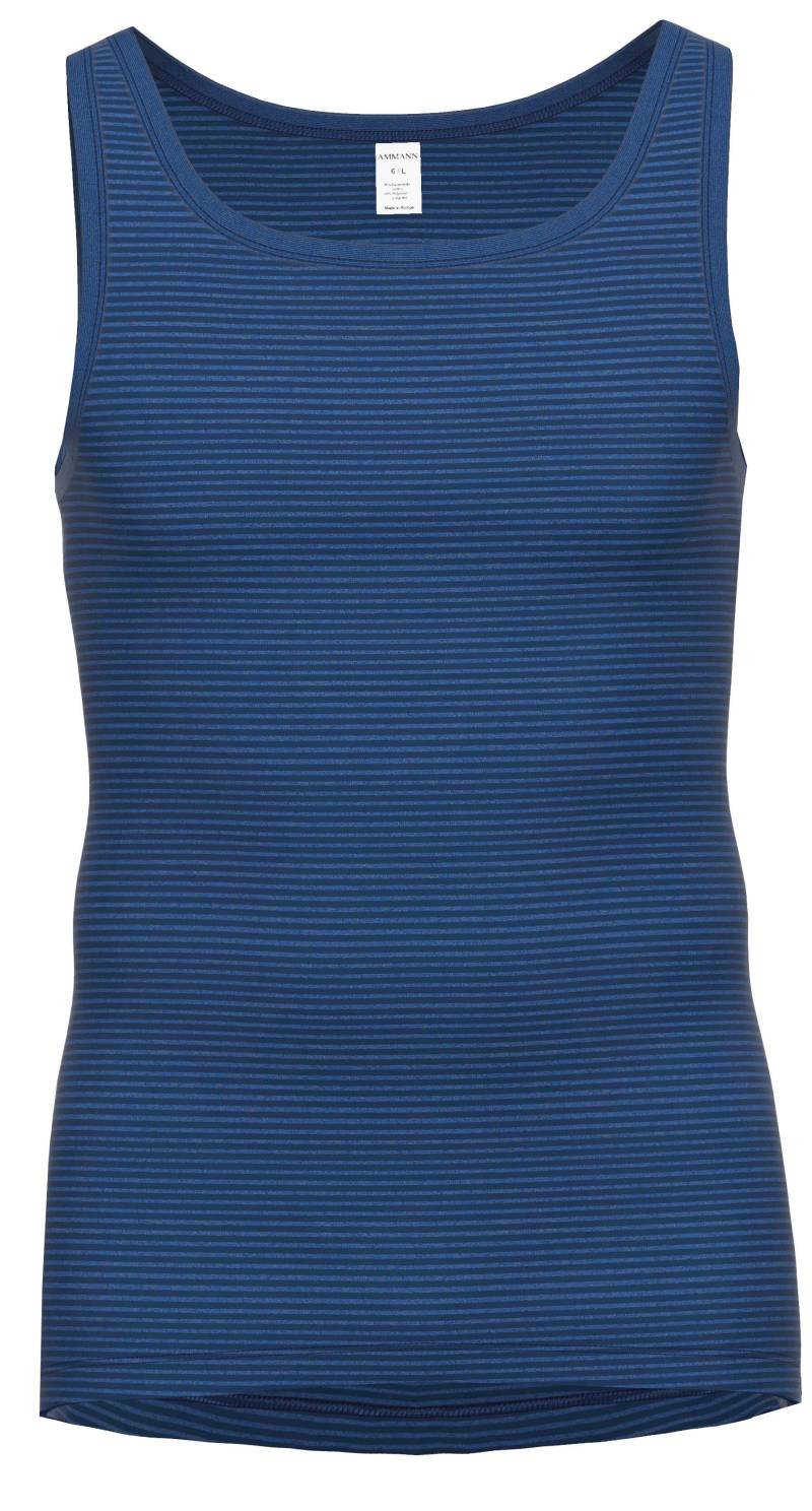 AMMANN - 170 Jeans Unterhemd dunkelblau - Gr. - 5 von AMMANN