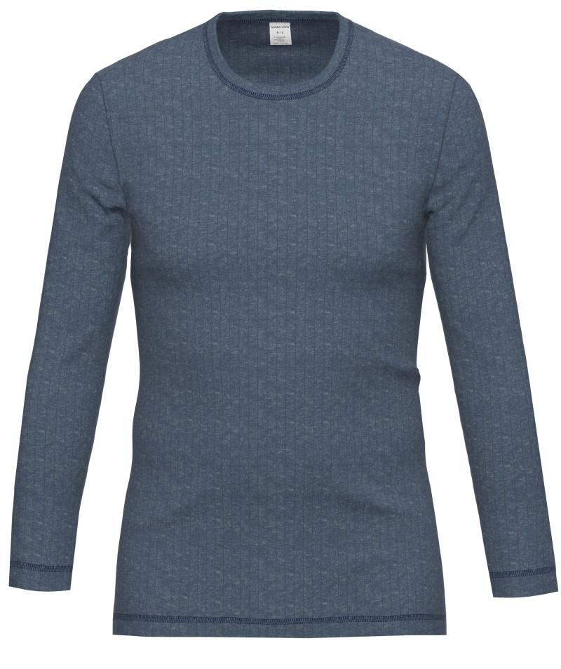 AMMANN - 193 Thermo Shirt 1/1 Arm dunkelblau - Gr. - 8 von AMMANN