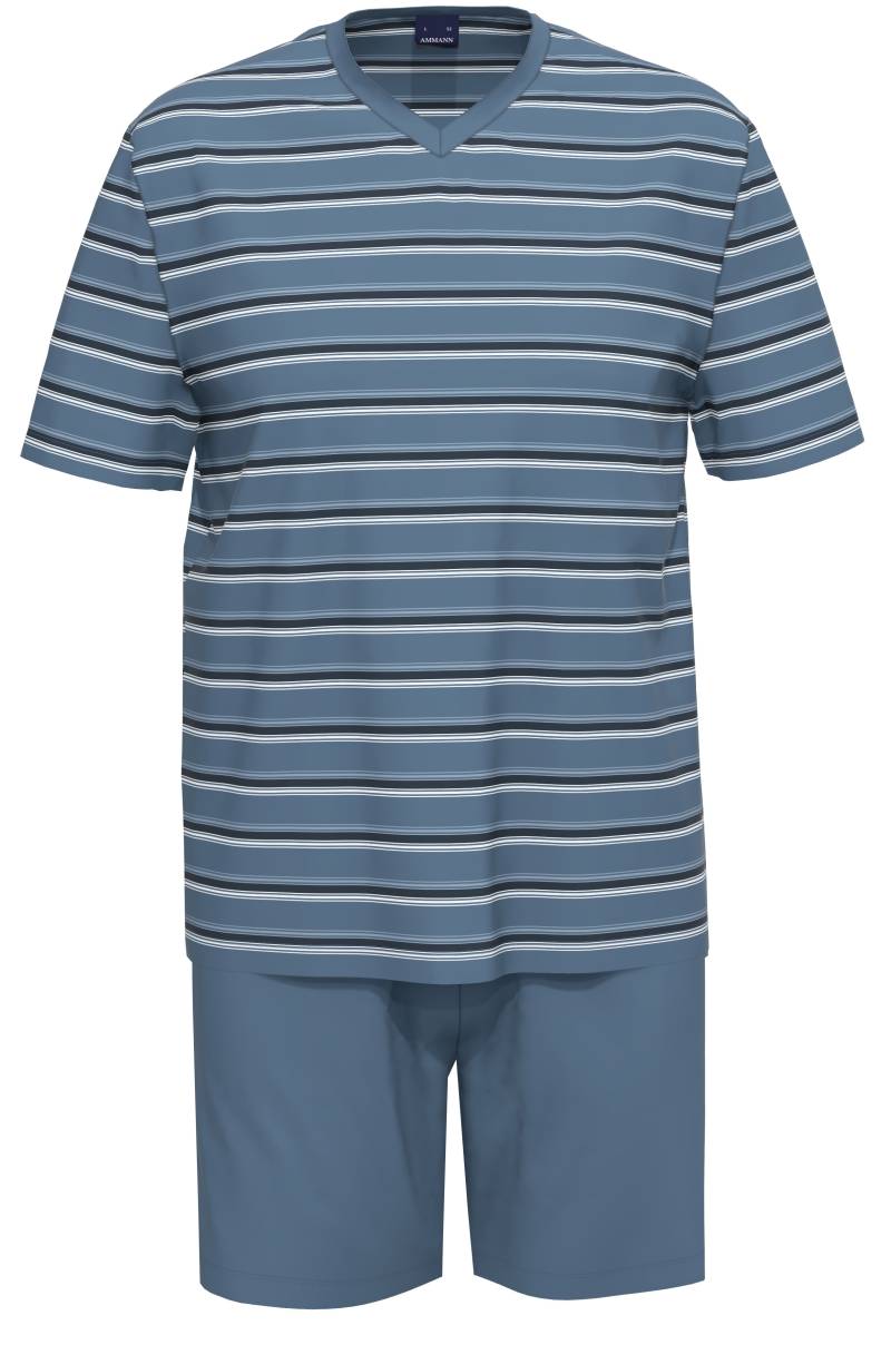 AMMANN - Ancona SA kurz V Hals dutch blue - Gr. - 48 von AMMANN