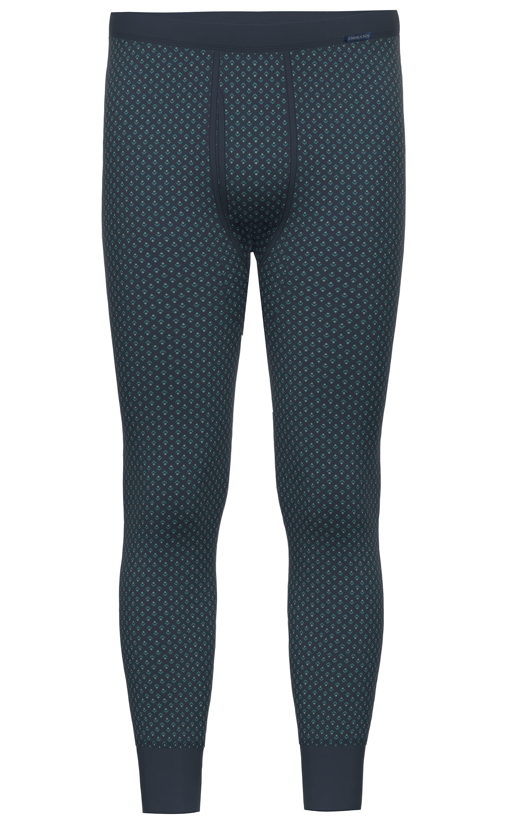 AMMANN - Bio Pavonia Hose lang mit Eingriff dunkelblau - Gr. - 8 von AMMANN