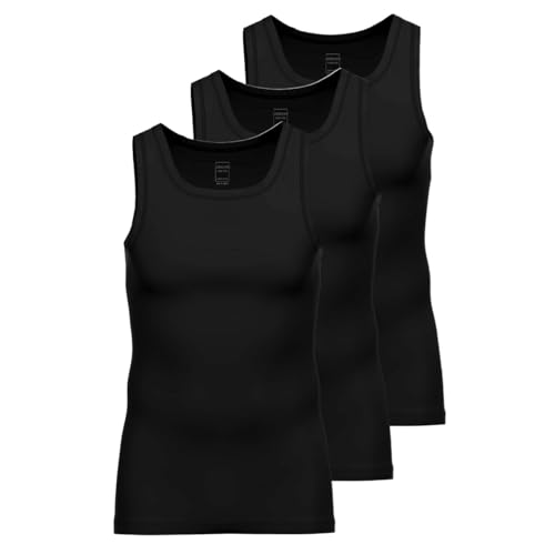 Ammann - Close to You - Unterhemd/Tanktop - 3er Pack (7 Schwarz) von Ammann