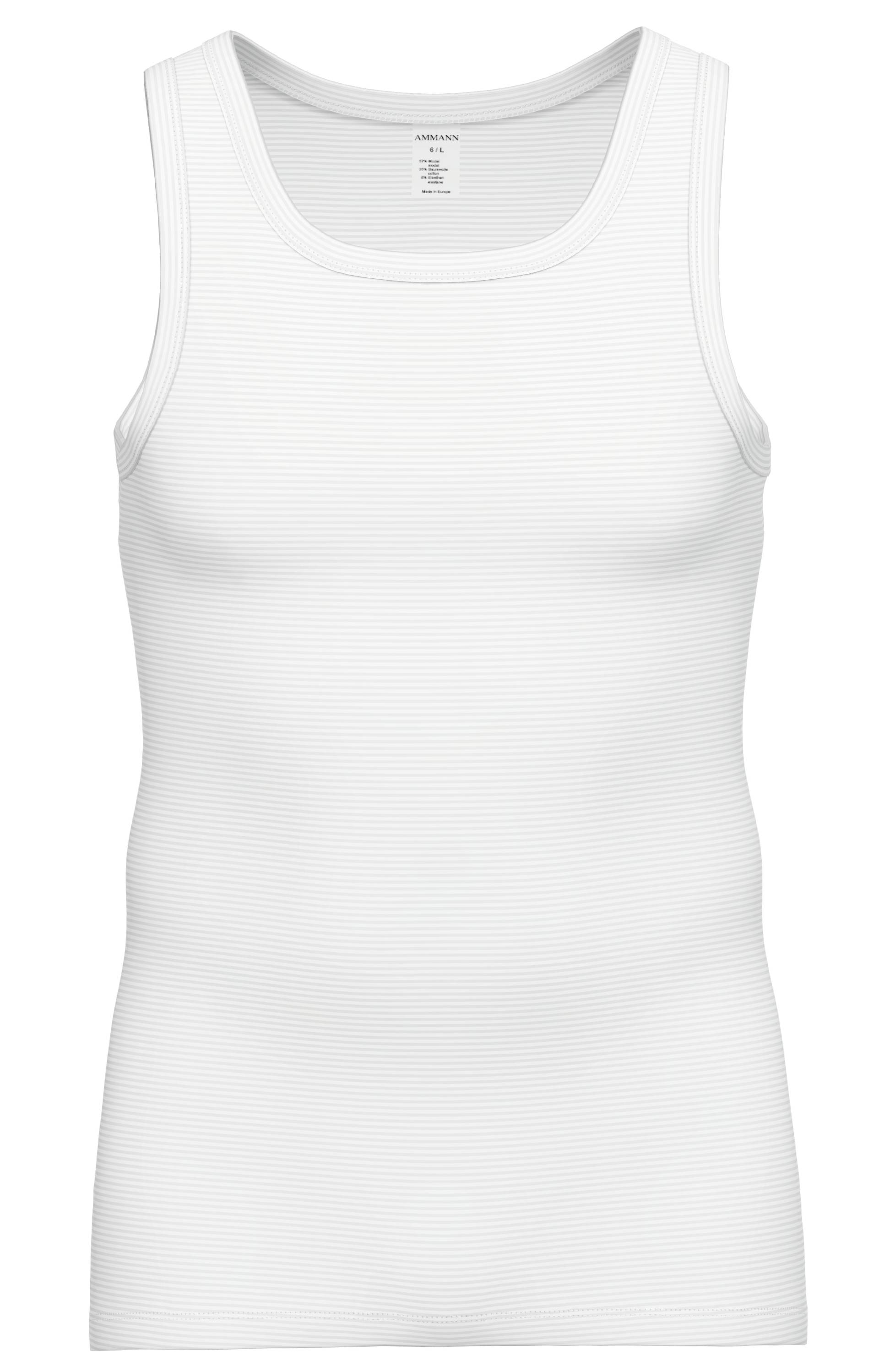 AMMANN - Cotton & More Athletic Shirt weiss - Gr. - 7 von AMMANN