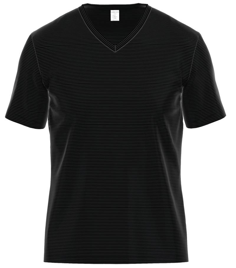 AMMANN - Cotton & More V-Shirt 1/2 Arm schwarz - Gr. - 5 von AMMANN
