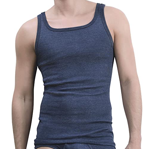 Ammann Herren Shirt Untershirt Jeans Unterhemd, Farbe:Navy, Artikel:-22 dunkelblau, Größe:6 von Ammann