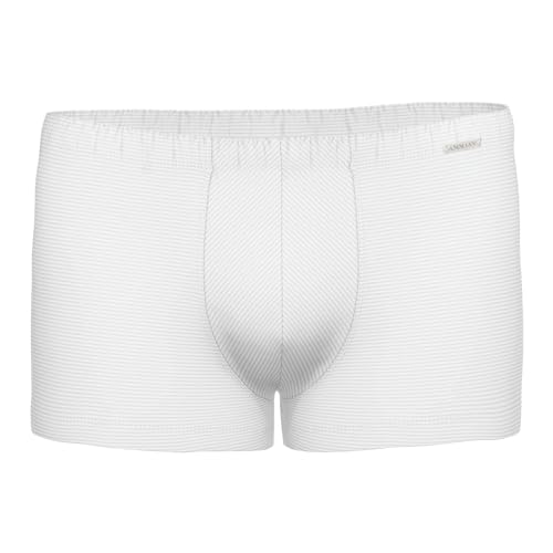Ammann Herren Unterwäsche Unterhose Boxer Retro Short, Farbe:Weiß, Größe:6, Artikel:-1 weiß von Ammann