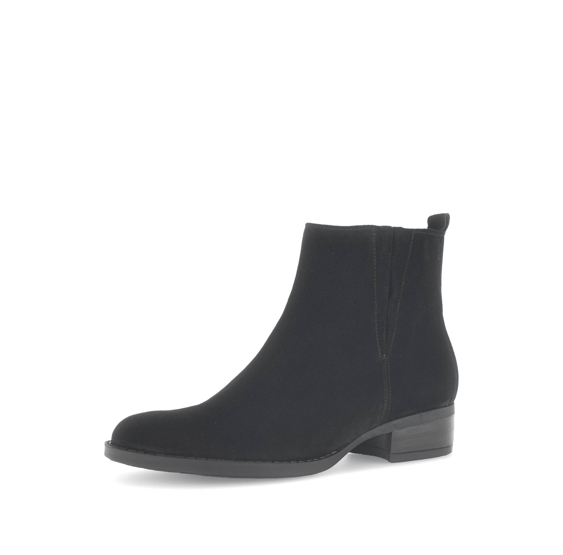pius gabor - elegante Stiefeletten Rauleder schwarz schwarz - Gr. - 5 UK von pius gabor