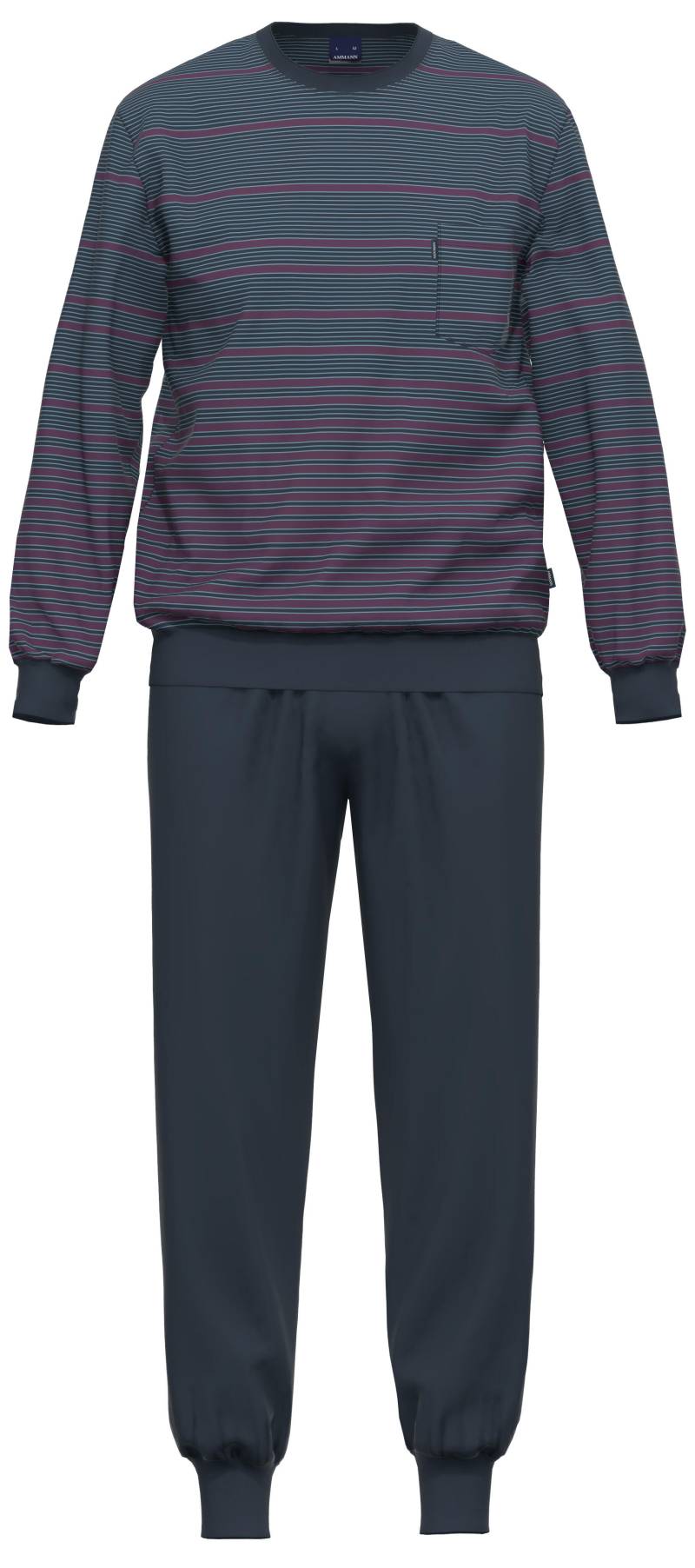 AMMANN - Org Ballina SA lang Rundhals dunkelblau - Gr. - 50 von AMMANN