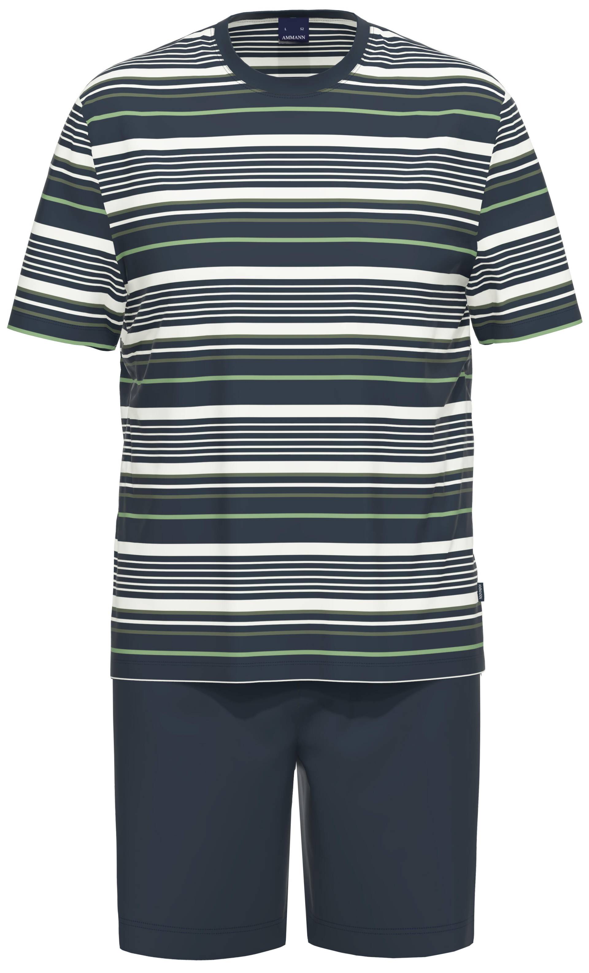 AMMANN - Org Forli SA kurz Rundhals dunkelblau - Gr. - 52 von AMMANN