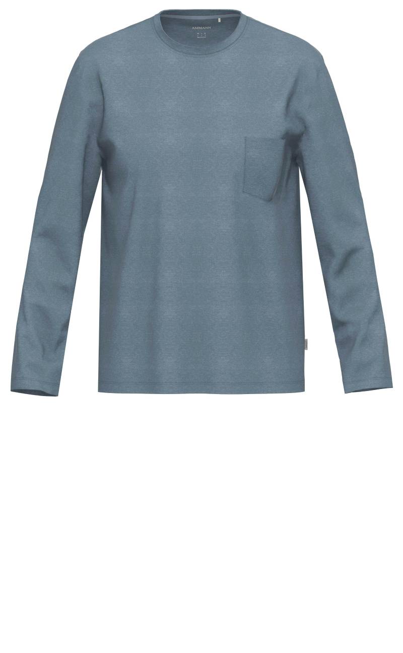 AMMANN - Org Linköping Oberteil 1/2 Arm denim - Gr. - 3XL von AMMANN