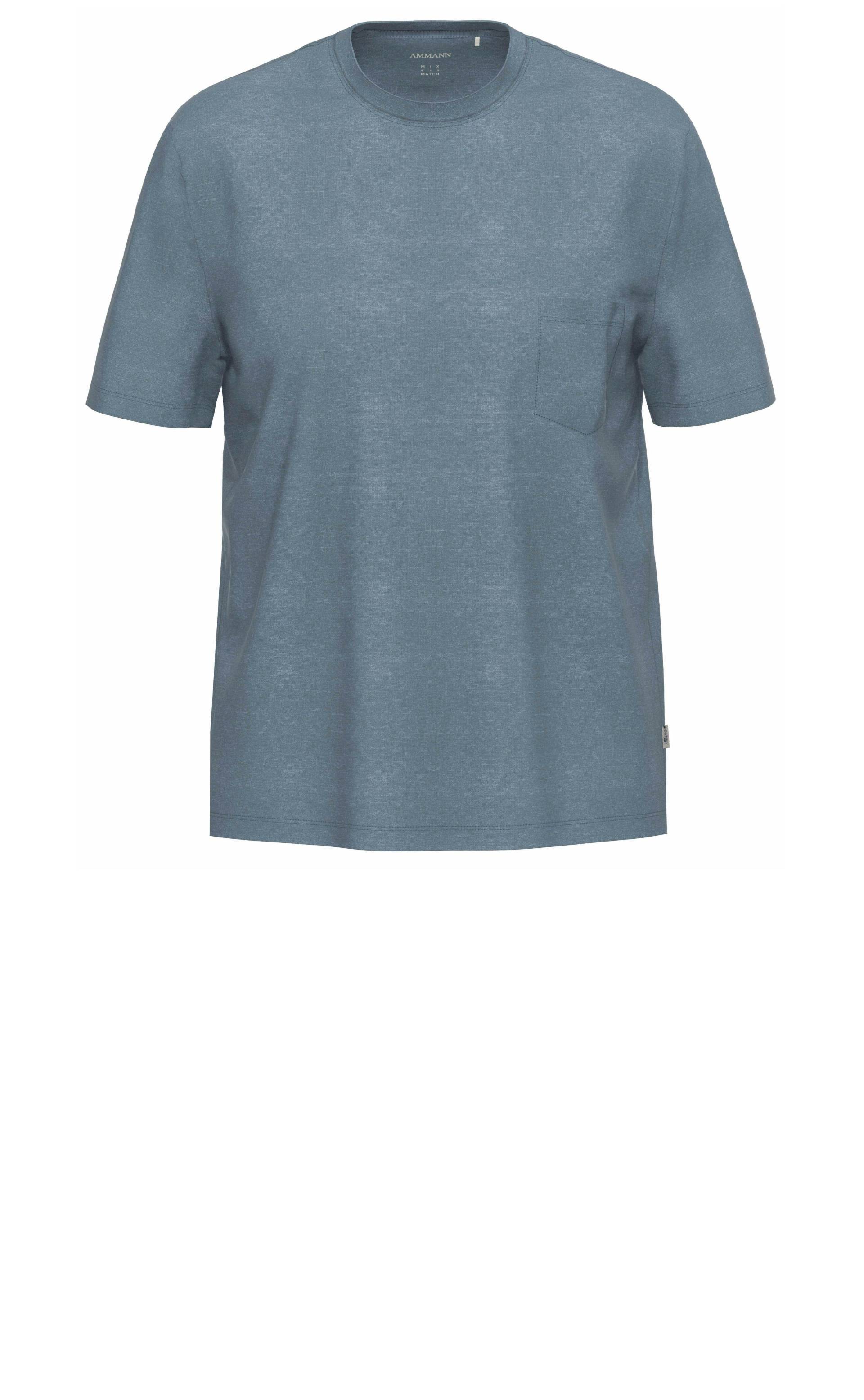 AMMANN - Org Linköping Oberteil 1/2 Arm denim - Gr. - XXL von AMMANN